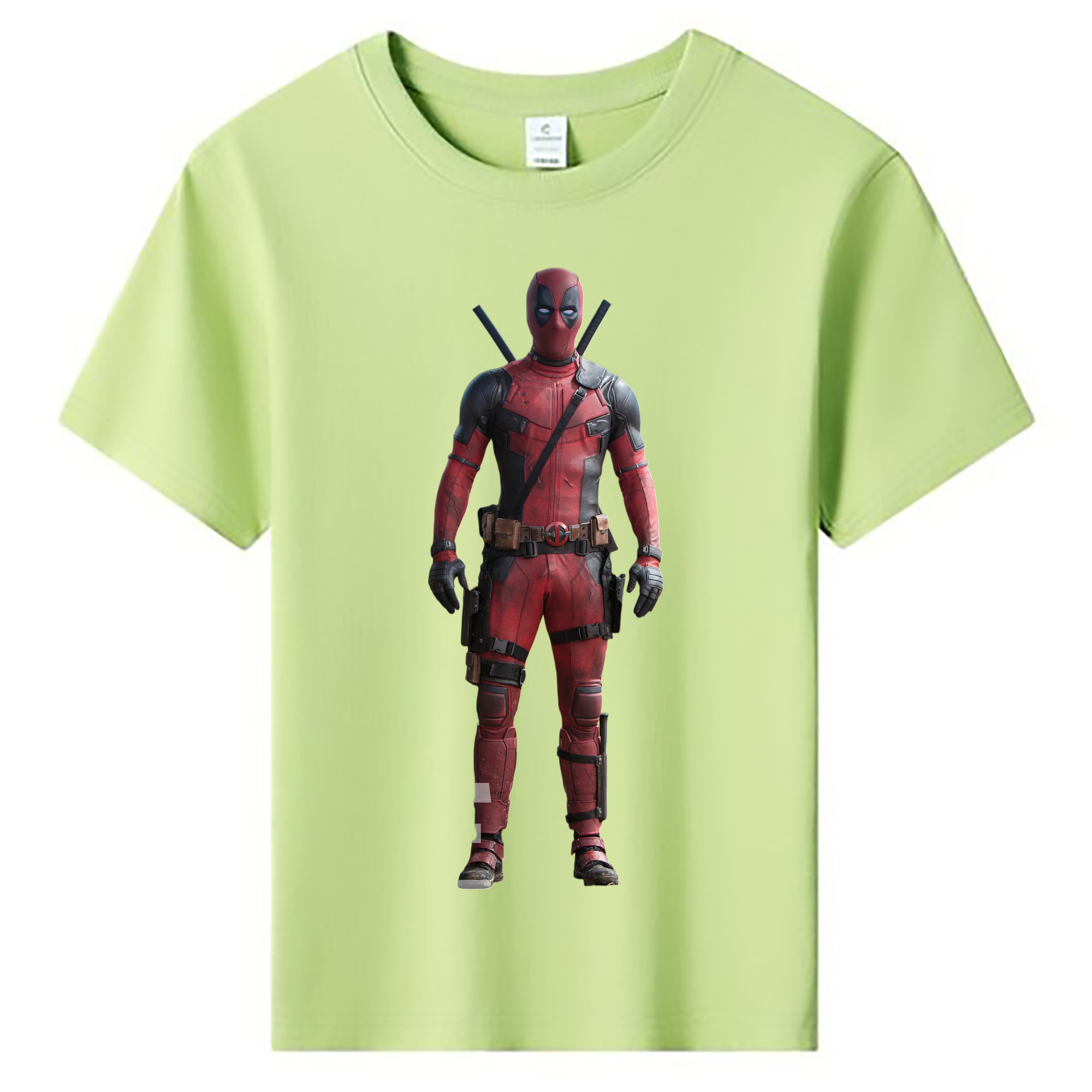 （画像用） Deadpool デッドプール 綿100％キッズTシャツ（フロントプリント）